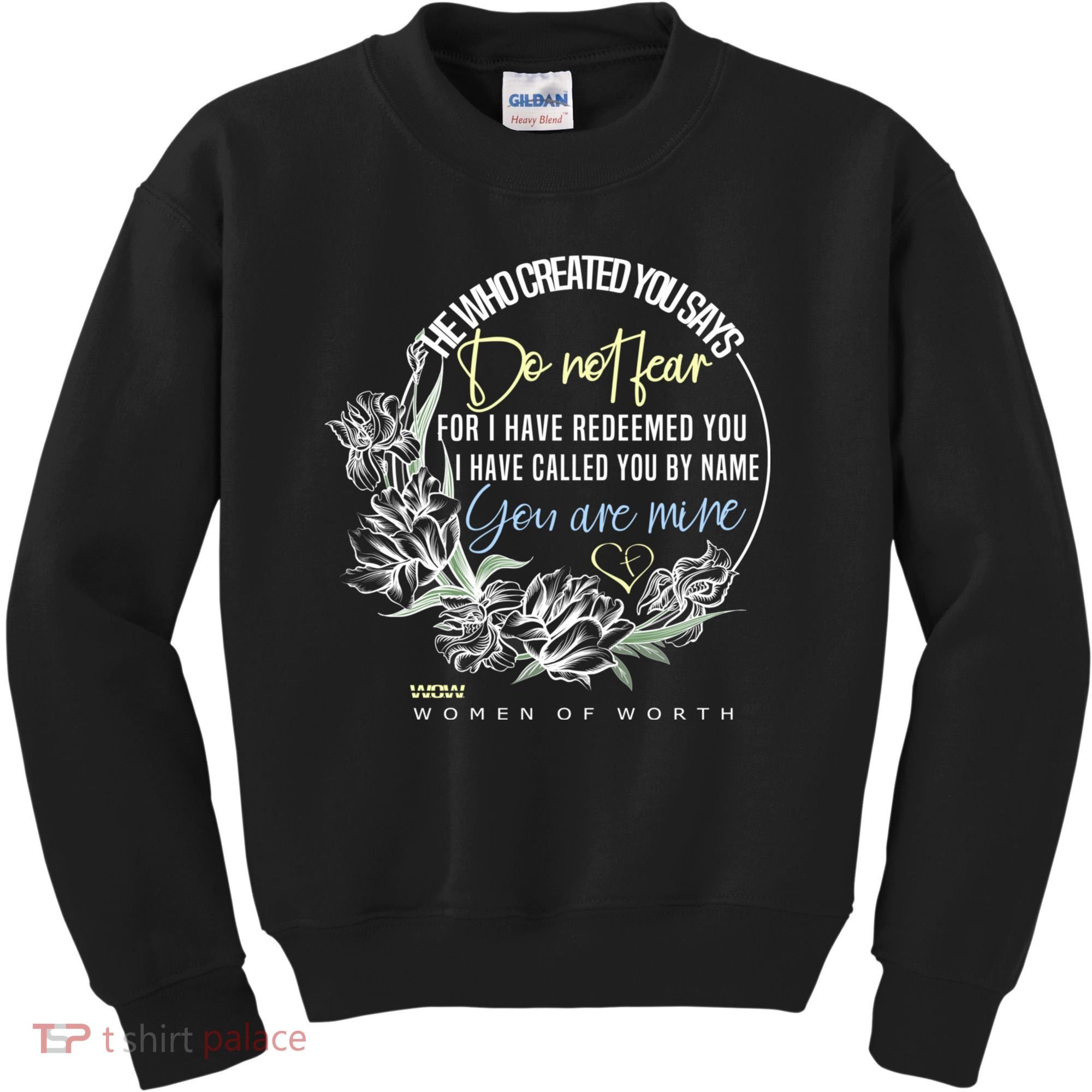 Isaiah 43:1 Bible Verse Do Not Fear Kids Sweatshirt