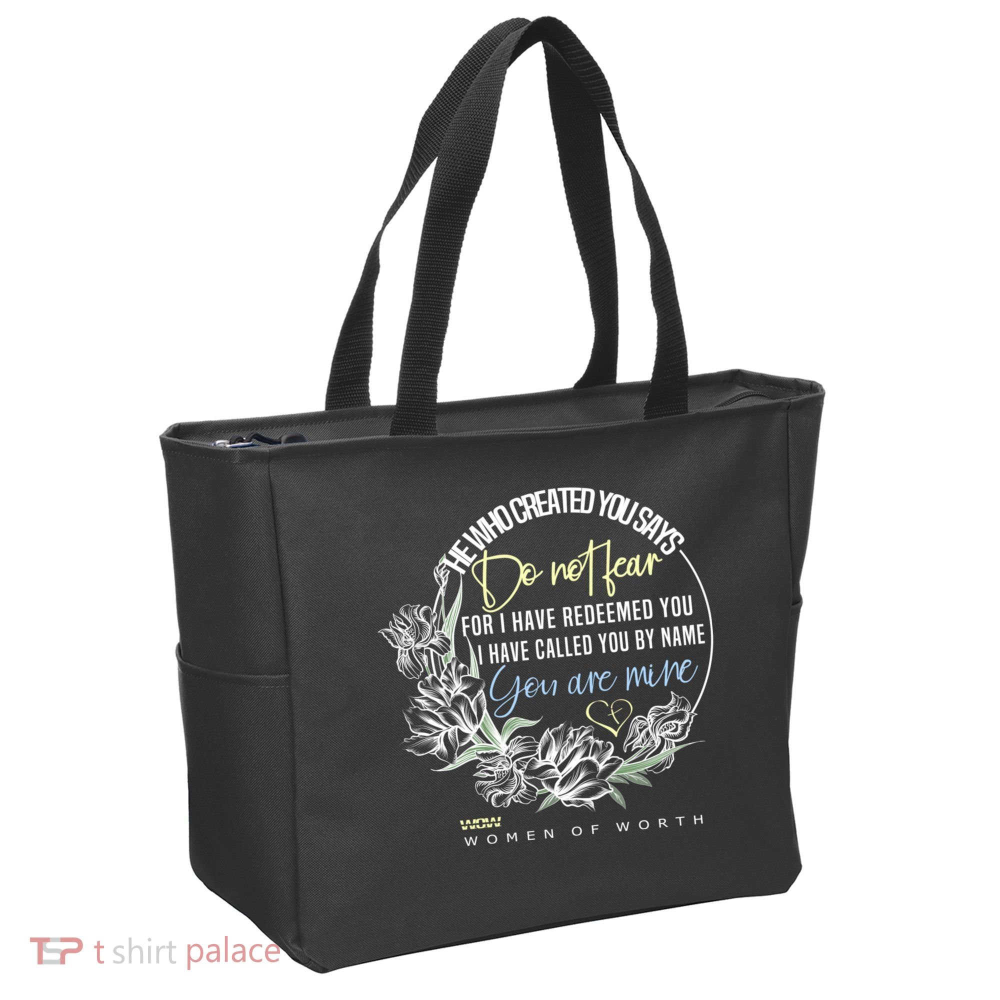 Isaiah 43:1 Bible Verse Do Not Fear Tote Bag
