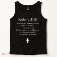 Isaiah 4110 Bible Verse Scripture Christian S Tank Top thumb 2