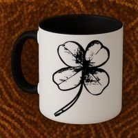 Irish 4 Leaf Clover Shamrock Ireland Vacation Travel Green Cool Gift Coffee Mug thumb 2