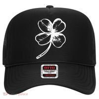 Irish 4 Leaf Clover Shamrock Ireland Vacation Travel Green Cool Gift Hat thumb 0