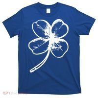 Irish 4 Leaf Clover Shamrock Ireland Vacation Travel Green Cool Gift T-Shirt thumb 0
