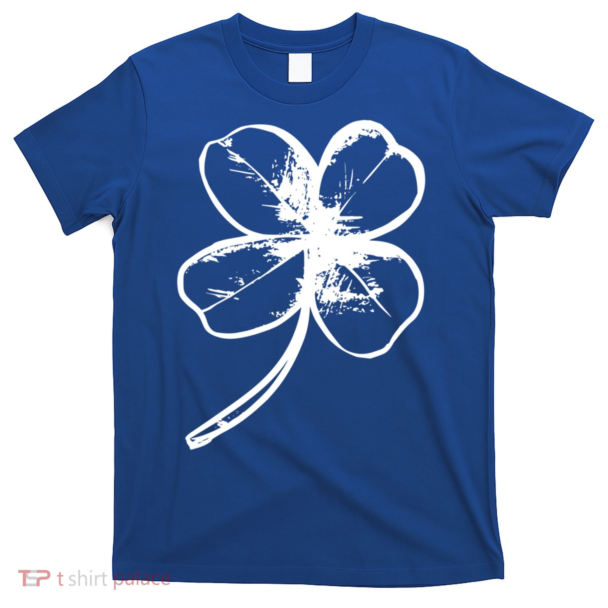 Irish 4 Leaf Clover Shamrock Ireland Vacation Travel Green Cool Gift T-Shirt