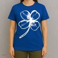 Irish 4 Leaf Clover Shamrock Ireland Vacation Travel Green Cool Gift T-Shirt thumb 4