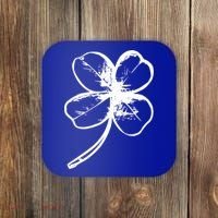 Irish 4 Leaf Clover Shamrock Ireland Vacation Travel Green Cool Gift Coaster thumb 0