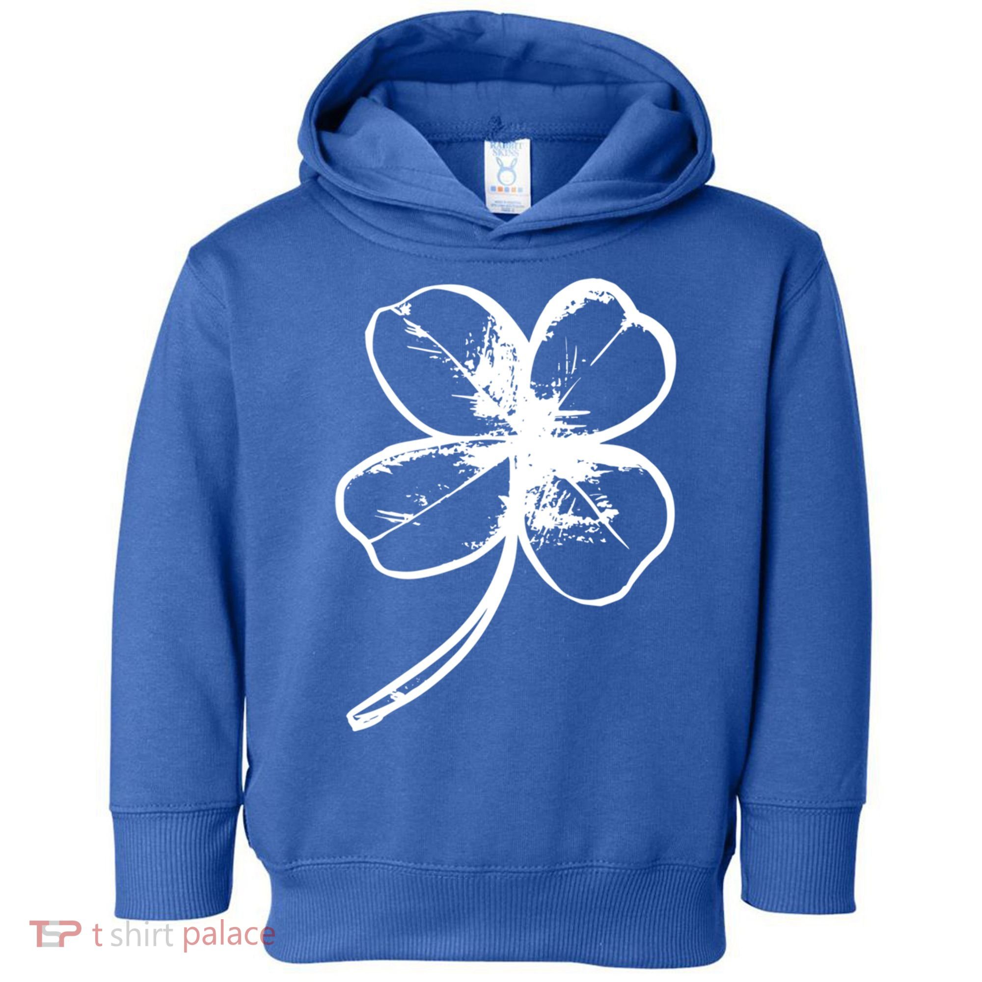 Irish 4 Leaf Clover Shamrock Ireland Vacation Travel Green Cool Gift Toddler Hoodie