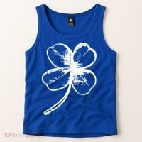 Irish 4 Leaf Clover Shamrock Ireland Vacation Travel Green Cool Gift Tank Top thumb 2
