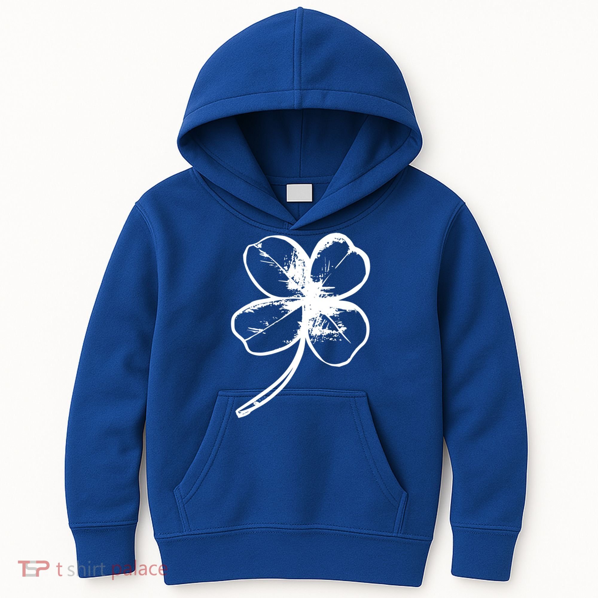Irish 4 Leaf Clover Shamrock Ireland Vacation Travel Green Cool Gift Kids Hoodie