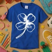 Irish 4 Leaf Clover Shamrock Ireland Vacation Travel Green Cool Gift Kids T-Shirt thumb 3