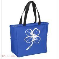 Irish 4 Leaf Clover Shamrock Ireland Vacation Travel Green Cool Gift Tote Bag thumb 2