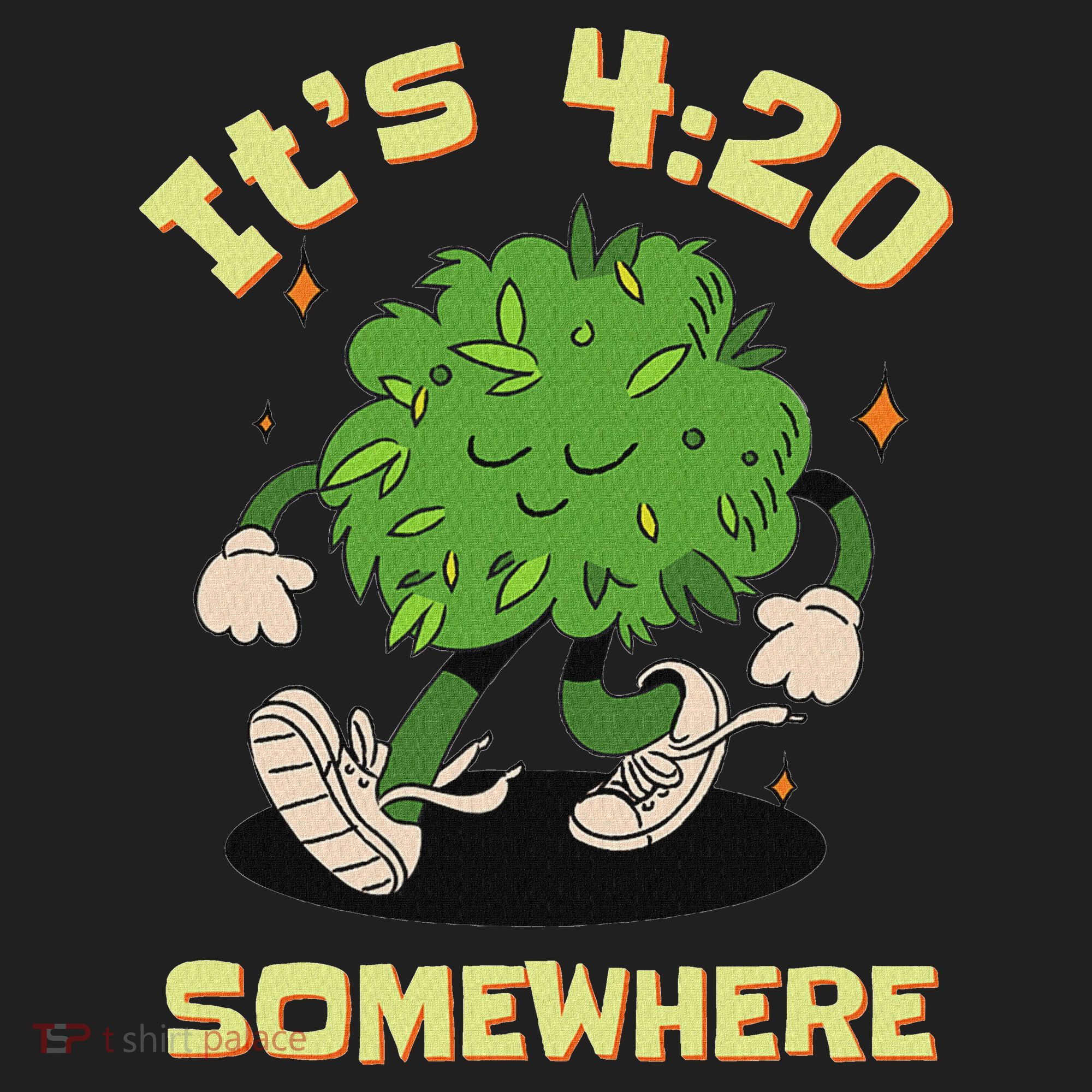 Its 420 Somewhere Funny Weed 420 Marijuana Stoner Beanie