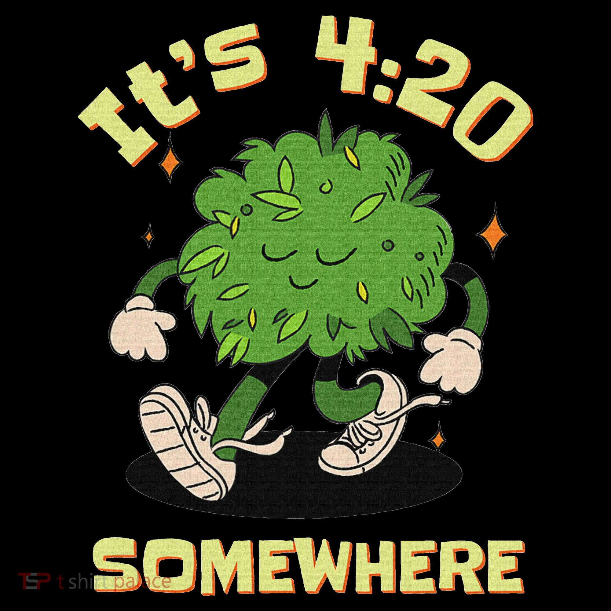 Its 420 Somewhere Funny Weed 420 Marijuana Stoner Coaster
