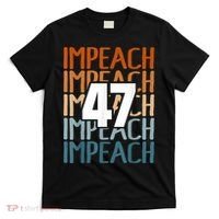 Impeach 47 Vintage Impeach Trump 47 Distressed Anti Trump T-Shirt thumb 0