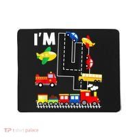 I'm 4 Years Old Locomotive Train 4th Birthday Toddle Mousepad thumb 0