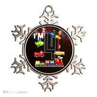 I'm 4 Years Old Locomotive Train 4th Birthday Toddle Ornament thumb 0