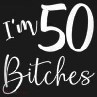 Im 50 Bitches Funny Gifts for 50th Birthday 50 Years Old Age Tank Top Women's Tank Top thumb 5