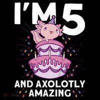 I'm 5 Bday Axolotl Party Cute 5th Birthday  Axolotl  Coffee Mug thumb 5