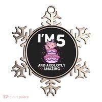 I'm 5 Bday Axolotl Party Cute 5th Birthday  Axolotl  Ornament thumb 0