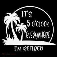 ItS 5 OClock Everywhere IM Retired Summer Vacation Funny Coffee Mug thumb 5