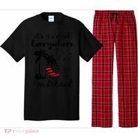 It's 5 O'Clock Everywhere I'm Retired Summer Pajama Set thumb 0