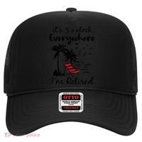 It's 5 O'Clock Everywhere I'm Retired Summer Hat thumb 0
