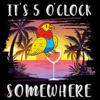 Its 5 Oclock Somewhere Its Time To Drink Something Mousepad thumb 1