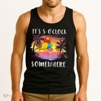 Its 5 Oclock Somewhere Its Time To Drink Something Tank Top thumb 3