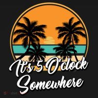 Its 5 O Clock Somewhere Funny Vacation Apron thumb 3