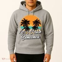 Its 5 O Clock Somewhere Funny Vacation Hoodie thumb 2