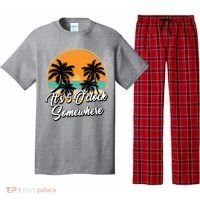 Its 5 O Clock Somewhere Funny Vacation Pajama Set thumb 0