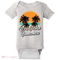 Its 5 O Clock Somewhere Funny Vacation Baby Bodysuit thumb 0