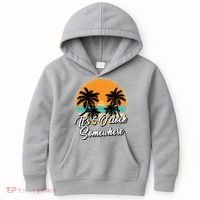 Its 5 O Clock Somewhere Funny Vacation Kids Hoodie thumb 0