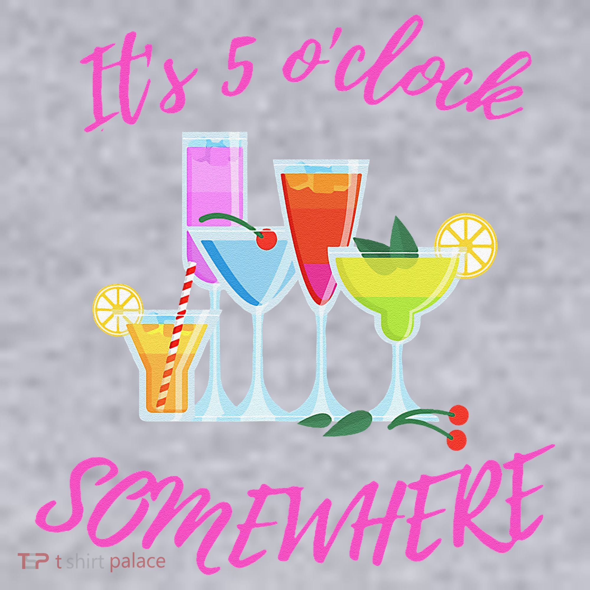 Its 5 O’clock Somewhere Hello Summer Beach Lover Summertime Women's Sweatshirt