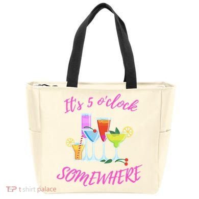 Its 5 O’clock Somewhere Hello Summer Beach Lover Summertime Tote Bag