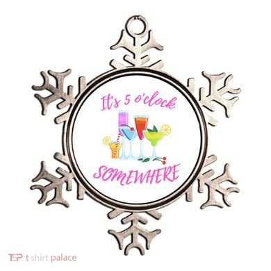 Its 5 O’clock Somewhere Hello Summer Beach Lover Summertime Ornament