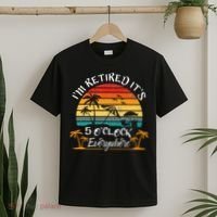 Its 5 OClock Everywhere Im Retired Summer Retirement T-Shirt thumb 2