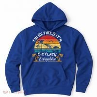It's 5 O'Clock Everywhere I'm Retired Summer Retirement Hoodie thumb 0