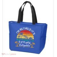It's 5 O'Clock Everywhere I'm Retired Summer Retirement Tote Bag thumb 3