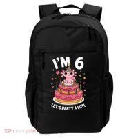 I'm 6 Birthday Axolotl Party 6th Birthday Cute Axolotl Backpack thumb 0