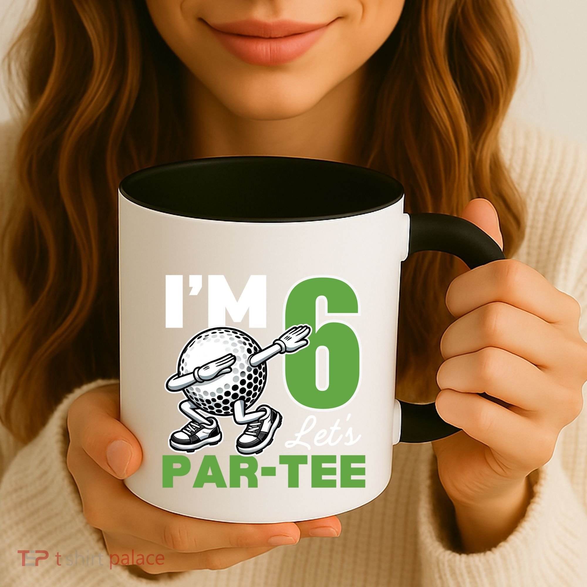 IM 6 LetS Par 6th Years Old Golf Party Birthday Gift Coffee Mug