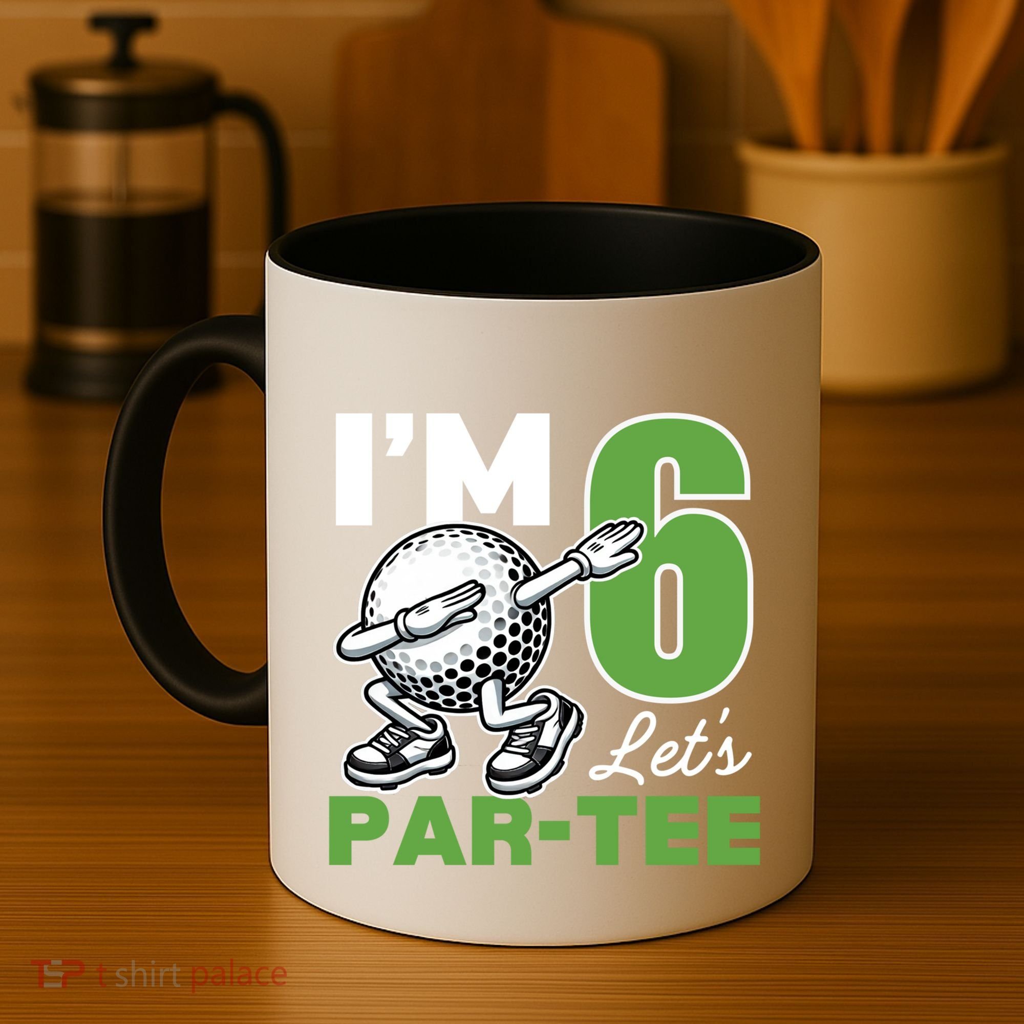 IM 6 LetS Par 6th Years Old Golf Party Birthday Gift Coffee Mug