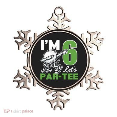 IM 6 LetS Par 6th Years Old Golf Party Birthday Gift Ornament
