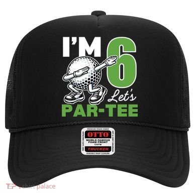 IM 6 LetS Par 6th Years Old Golf Party Birthday Gift Hat