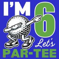 IM 6 LetS Par 6th Years Old Golf Party Birthday Gift Sweatshirt thumb 3