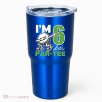 IM 6 LetS Par 6th Years Old Golf Party Birthday Gift Tumbler thumb 0