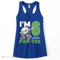IM 6 LetS Par 6th Years Old Golf Party Birthday Gift Women's Tank Top thumb 0