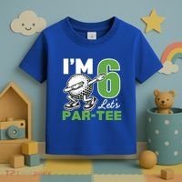 IM 6 LetS Par 6th Years Old Golf Party Birthday Gift Toddler T-Shirt thumb 3