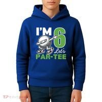 IM 6 LetS Par 6th Years Old Golf Party Birthday Gift Kids Hoodie thumb 4