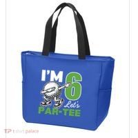IM 6 LetS Par 6th Years Old Golf Party Birthday Gift Tote Bag thumb 3