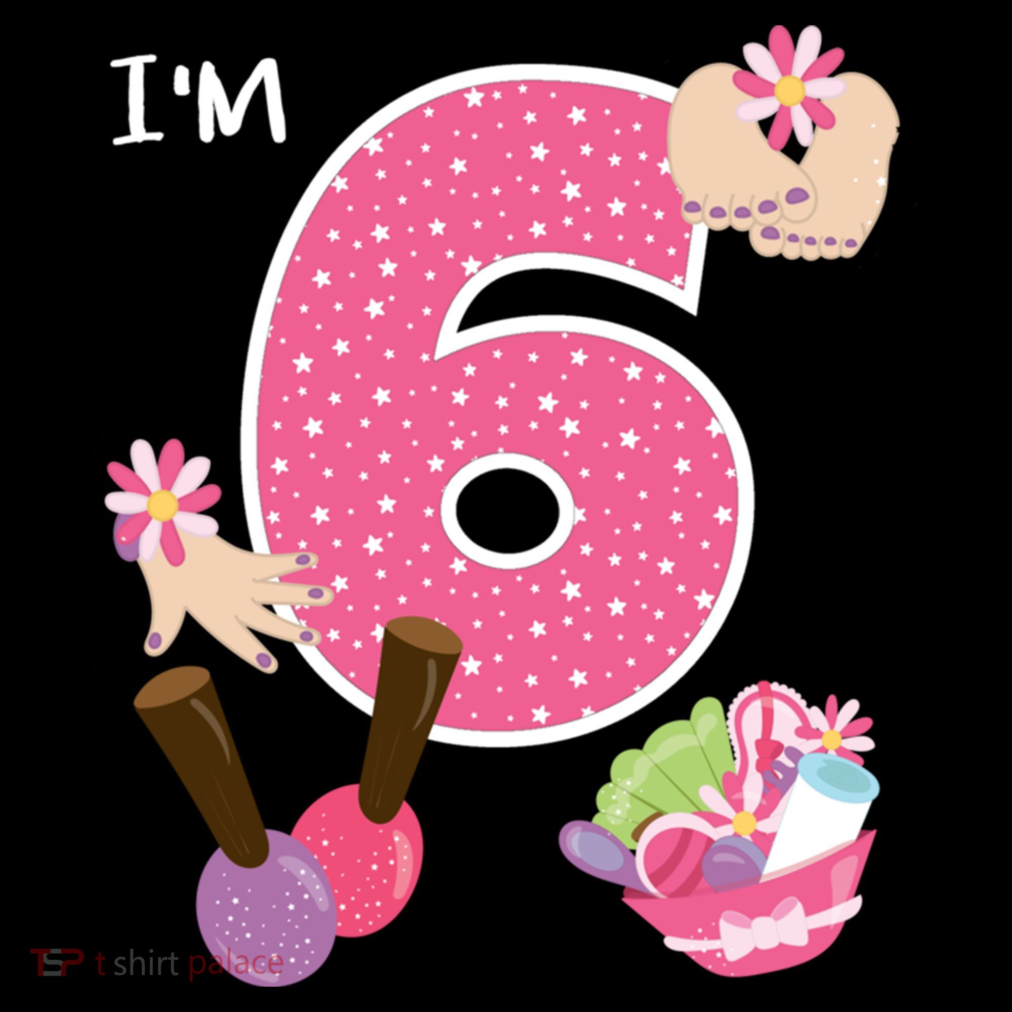 I'm 6 Spa Party Birthday Nail Polish Makeup Birthday Gift Coffee Mug